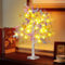 Led Lichterbaum Innen Schmetterling Baumbeleuchtung Innen Tree Light,Frühlingsdeko Baumlampe 24 24LED Beleuchtete Tischlampe Osterdekoration,USB Powered Lampe für Home Party Hochzeit Decor (Weiß)