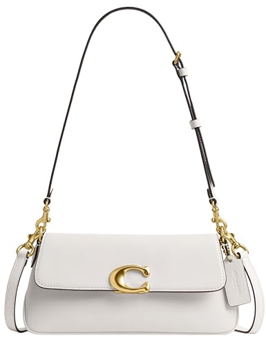 Coach Damen Jet Shoulder Bag Schultertasche, B4 / Kreide