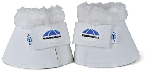 Weatherbeeta 2025 Tough - Tec Fleece Trim Bell Stiefel 1027526 - White