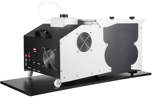 AXGCAA Máquina de Humo de Baja Altura, Nebulizador Profesional para Escenarios con Control Remoto, 3000W, Nebulizador de Suelo con Efecto Hielo Seco y Protección contra Sobrecalentamiento