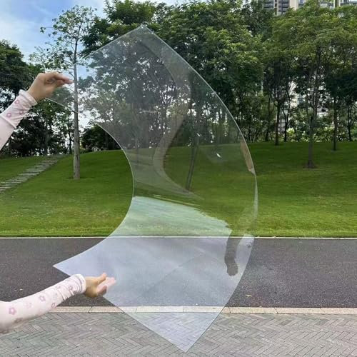 Impermeable Placas Transparente, Protección UV Paneles de Techo Transparente, Hojas De Invernadero, aneles para Tejado,Panel para Exteriores,Invernaderos, Techos, Fácil de Doblar y Cortar