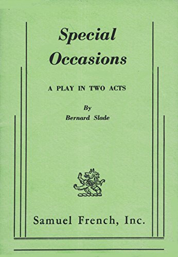 Special occasions: A play in two acts
