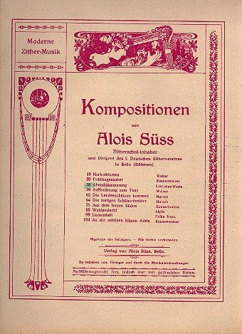 Abenddämmerung opus.96: für Konzertzither