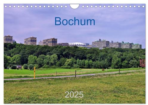 Bochum / Geburtstagskalender (Wandkalender 2025 DIN A4 quer), CALVENDO Monatskalender: Bochum ich komm aus Dir ! (CALVENDO Orte)