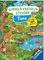 Ravensburger Wimmeln, Rätseln, Stickern: Tiere - Stickerbuch ab 4 Jahren, 13 Wimmelbilder, über 300 Sticker, Tiere