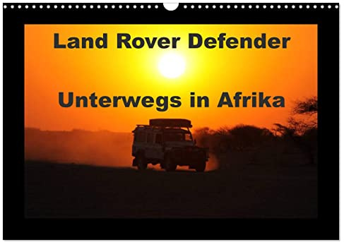 Land Rover Defender - Unterwegs in Afrika (Wandkalender 2026 DIN A3 quer), CALVENDO Monatskalender: 4x4 in Afrika, der Defender im afrikanischen Busch (CALVENDO Technologie)