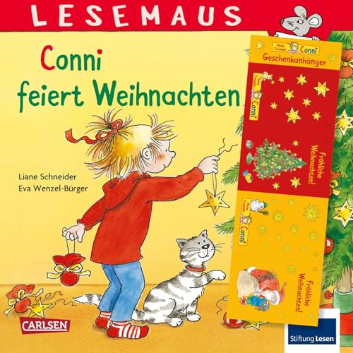 LESEMAUS 58: Conni feiert Weihnachten: Der Bilderbuch-Klassiker zur Weihnachtszeit | mit tollen Geschenkanhängern | für Kinder ab 3 Jahren (58)