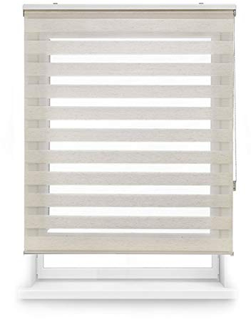 Rollertor Verona Estor Enrollable, Tela, Crudo, 125 X 175 Cm