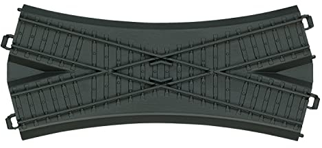 Märklin My World – 23303 - Kunststoffgleis Kreuzung (2 Stück) – Gleiserweiterung – Modellbahn Zubehör – Spur H0