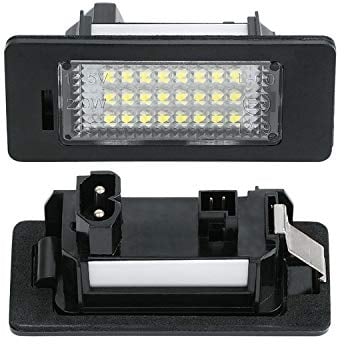 LLCTOOLS - Nummernschildbeleuchtung Langlebig & Effizient - Kennzeichenleuchte LED kompatibel mit BMW 1er/3er/5er & mehr - Hochwertige Canbus LED Kennzeichenbeleuchtung - 2x Auto Kennzeichenleuchten