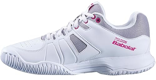 Babolat 31S20481 Damen Tennisschuhe, White/White, 40 EU