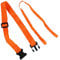 VOSAREA Schwimmgürtel Wassersport Orange Reflektierender Gürtel Schwimmen Anfänger Trainingshilfe Rettungsring Traktion für Notfälle