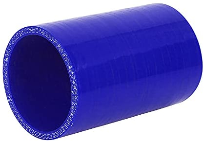 X AUTOHAUX 60mm ID Azul Recto Silicona Manguera Tubo Acoplador Intercooler Tubo