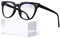 KANASTAL Blaulichtfilter Brille für Damen und Herren Ohne Sehstärke Anti-Blaulicht Gläser Brille Schwarz Rahmen Computerbrille Gaming Entspiegelt Blaufilter brille