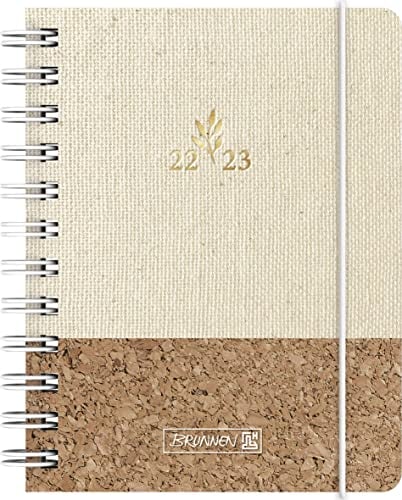 Brunnen Schülerkalender „Natural Neutrality“ 2022/2023 A6 1 Seite = 1 Tag: 1 Seite = 1 Tag, Sa. + So. auf einer Seite 1071745253