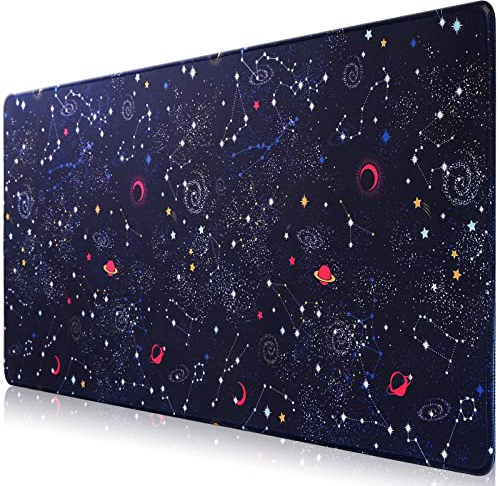 Hosimoln Tapis de Souris de Jeu, Grand Tapis de Souris Taille 70x30CM épaisseur 3MM, Tapis de Souris d'ordinateur antidérapant et étanche avec Bords Cousus pour jeux/bureau/maison-70 x 30 ingzuo