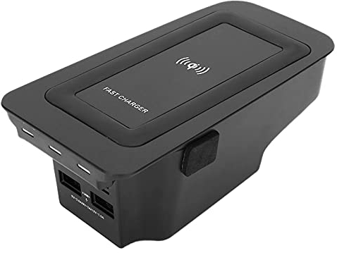 Dioche Kabelloses Ladegerät, 15W Kabelloses Ladegerät Ladeplatte Induktion Passend für S60/V60/XC60/S90/V90/XC90