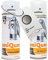 UniQum Autolack + Klarlack 2K Spraydose fürs Auto für FIAT GRIGIO QUARTZ 639 Autolack Reparatur 2 x 400 ml