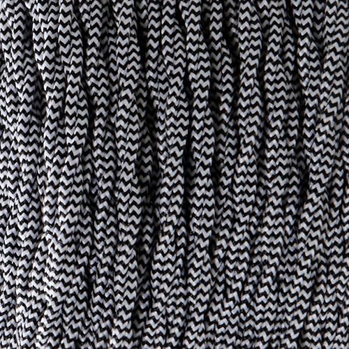 5 Meter Vintage 2 Core Twisted Electric Cable Fabric Covered Wire Italian Braided 0.75 mm Electrical Cable Flexible Wire for Lighting Other Appliances
