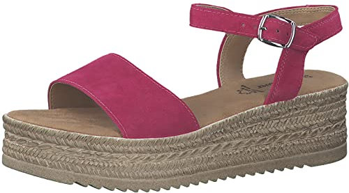 s.Oliver 5-5-28216-20, Sandalia Mujer, Fucsia, 39 EU