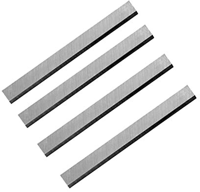 Lame de Rabot à Bois HSS 4 pièces 210x30x3mm Couteau de Lames de Rabot électrique