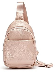 MISAKO Zab mochila bandolera pequeña Mujer - Zab Rosa 34 X 18 X 8 cm
