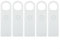 HEBEOT Interruttore a risparmio energetico, chiave magnetica per scheda inserita, per accessori a risparmio energetico per hotel, case (5 pezzi)