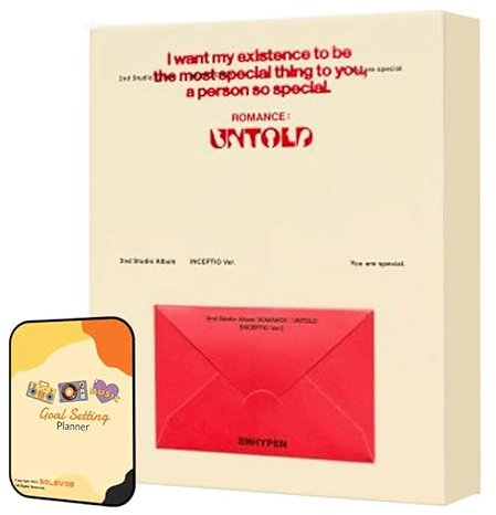 ROMANCE: UNTOLD ENHYPEN Album [INCEPTIO Ver.]+Pre Order Benefits+BolsVos K-POP Inspired Freebies (2nd Studio Album)