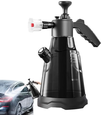 Car Foam Sprayer - 2.3L High Pressure Hand Pressure Pump Sprayer For Indoor Outdoor | Snow Foam Pump Up Sprayer Snow Foam Cannon G-un | Snow Foam Pump Sprayer For Window Cleaning Car Washing