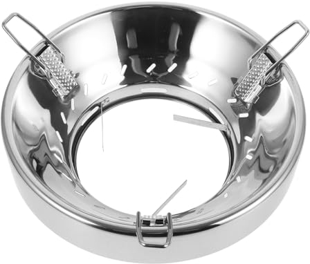 Homoyoyo Induction Hob Protector Mat Windproof Wok Ring for Gas Stove Stainless Steel Wok Stand