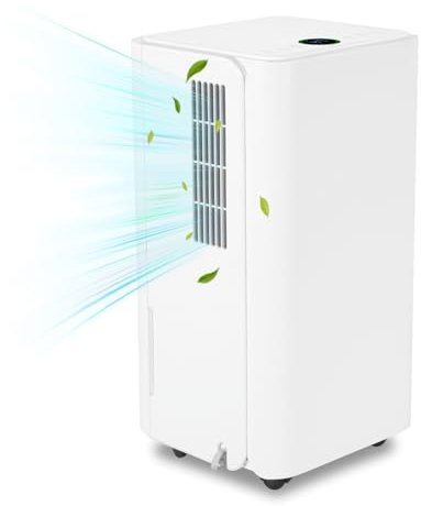 Jiubiaz Deshumidificador de Aire Antimoho 16L/día, El Deshumidificador Quita Humedad, Deshumidificación Automática con 3 Modos, Pantalla Digital, Manguera, Temporizador 24H, Descongelación