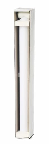 Kopschitz Kerzen Kerzenrohling Weiß 400 x Ø 40 mm im Klarsichtkarton
