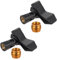2 Pcs Mic Clips for Stands, Universal Microphone Clip Holder Microphone Clip Mic Holder Mic Clip with 5/8 Male 3/8 Female Mic Stand Adapter Mic Holder for Stand Microphone Clip for Mic Stand