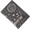 STOBOK Pu Notebook Vintage Notebook for Diary Travel and Writing A5 Size Diary Book in Silver