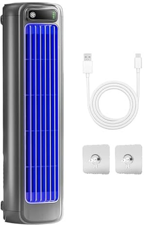 Wimnqie Klimagerät Tragbar Für Räume - Ventilator Mit Kühlfunktion | 3 Geschwindigkeiten & Platzsparend Für Wandmontage, Zuhause, Büro, Schlafzimmer, Küche