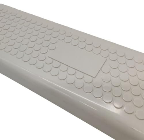 Marchepieds d'échelle de rechange pour piscines 49 cm en plastique avec forte capacité de fixation