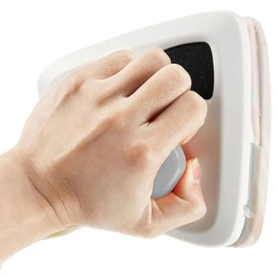 Magnetischer Glasreiniger Doppelseitiger Fensterabzieher, Magnetischer Fensterputzer Für Hochhäuser Büros Balkone, Glaswischer Mit Sicherheitsseilen, Simulierter Fensterputzroboter