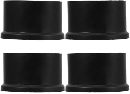 MAGICLULU Embouts Antidérapants Ronds en Caoutchouc Protection Sécurisée 4pcs pour Pieds de Meubles et Chaises pour Pieds de Tuyau, Maison ou Centre Commercial