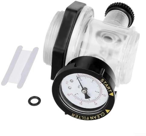 Manuelles Luftablassventil für Pentair TR100C/TR140C mit Manometer, Pool Spa Sandfilter Zubehör