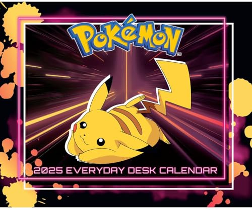 Pokémon 2025: Original Danilo-Tagesabreißkalender [Kalendar]