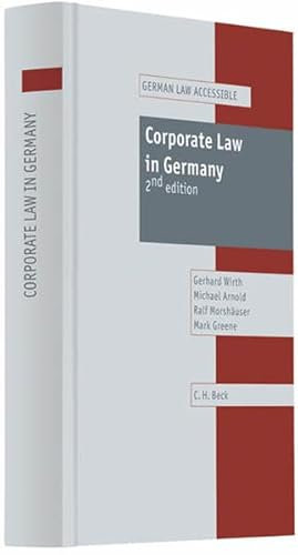 Corporate Law in Germany: Laws and Glossary German-English (German Law Accessible)