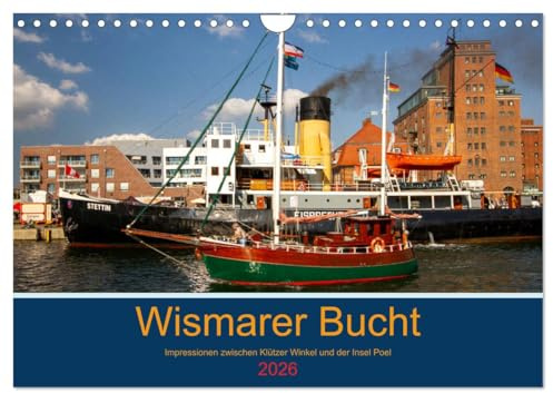Wismarer Bucht - Impressionen zwischen Klützer Winkel und der Insel Poel (Wandkalender 2026 DIN A4 quer), CALVENDO Monatskalender