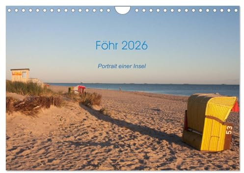Föhr 2026. Porträt einer Insel (Wandkalender 2026 DIN A4 quer), CALVENDO Monatskalender: Die Nordseeinsel Föhr, porträtiert in zwölf Monaten (CALVENDO Orte)