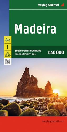 Madeira Road and Leisure Map: 1:40,000 scale (freytag & berndt Auto + Freizeitkarten, AK 9303)