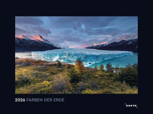 Farben der Erde - KUNTH Wandkalender 2026: Hochwertiger, bildstarker Kalender mit Spiralbindung im Großformat (KUNTH Wandkalender Black Edition 60 x 45 cm)