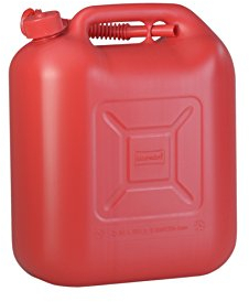 Hünersdorff 813530 Bidon à essence standard, rouge, 20 l