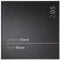 Madrid Black Line - Placa para puerta (150, 150 x 150 mm, aluminio negro)