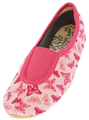 Beck Mädchen papillon, wreef Gymnastikschuhe, Pink, 21 EU