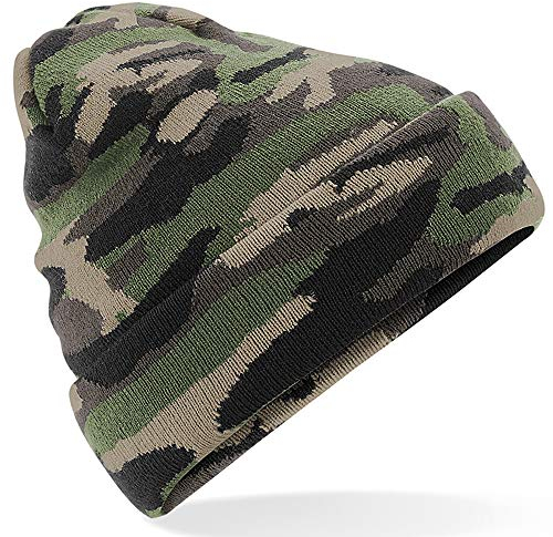 Beechfield B419 Camo Cuffed Beanie