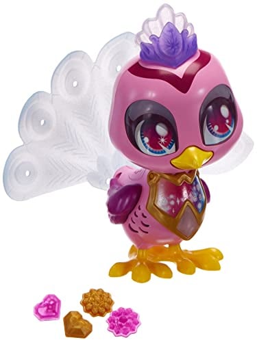 Vtech 80-532104 Sparklings, Rubi, der Pfau Elektronisches Haustier mit Accessoires, Rosa-Kombi